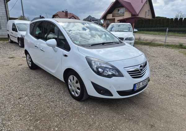 Opel Meriva cena 22900 przebieg: 169000, rok produkcji 2010 z Augustów małe 379